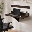 Ver imagem 1 de Mesa Suspensa Dobrável 80x50cm MDF 15mm - Pocket Ébano