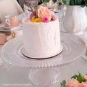 Ver imagem 4 de 5 Boleiras com Pé Prato Porta Bolo 25cm Cristal Renaissance Bolo Doces e Tortas Lyor