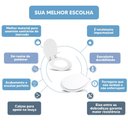 Ver imagem 4 de Tampa Vaso Sanitário Poliester Acrilico Avalon Branco para Bacia Ideal Standard