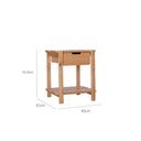 Ver imagem 6 de Mesa de Cabeceira Laguna Verniz Amêndoa