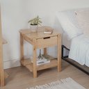 Ver imagem 2 de Mesa de Cabeceira Laguna Verniz Amêndoa