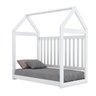Kit 2 Bercos Mini Cama Montessoriana MDF I15 Branco HP Henn - 2