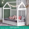 Kit 2 Bercos Mini Cama Montessoriana MDF I15 Branco HP Henn - 8