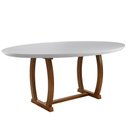 Ver imagem 2 de Sala de Jantar Moderna com 6 Cadeiras 2,0x1,0m - Zara - Requinte Salas