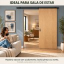 Ver imagem 7 de Porta de Correr Verniz com Kit Alumínio Colorido