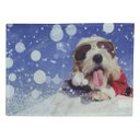 Ver imagem 1 de Jogo Americano Estampa Natal Cachorrinho Natalino 6 Peças
