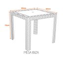 Ver imagem 4 de Mesa Ibiza - Fendi fratini