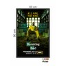 Quadro Pôster Série Braeking Bad M1 60x90 - 4