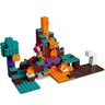 Brinquedo Lego Minecraft A Floresta Deformada do Nether Divertido 287 peças +8 anos - 2
