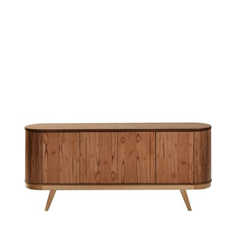 Buffet 4 Portas Gaya 180 Cm - Natural