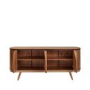 Ver imagem 2 de Buffet 4 Portas Gaya 180 Cm - Natural