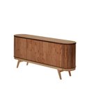 Ver imagem 3 de Buffet 4 Portas Gaya 180 Cm - Natural