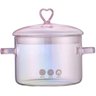Panela Caçarola de Vidro Coração 1,5 Litros - 1