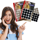 Ver imagem 2 de 16 Feltro Kit Protetor Adesivo Pé Sofá Cadeira Mesa Proteção