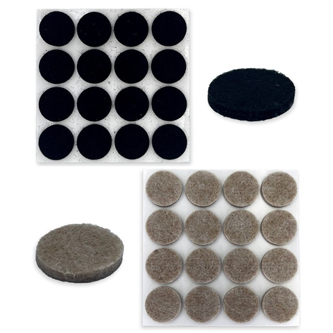 16 Feltro Kit Protetor Adesivo Pé Sofá Cadeira Mesa Proteção