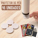 Ver imagem 3 de 16 Feltro Kit Protetor Adesivo Pé Sofá Cadeira Mesa Proteção