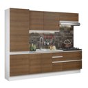 Ver imagem 3 de Cozinha Completa 100% Mdf Madesa Acordes Branco Rustic