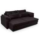 Ver imagem 2 de Sofá Retrátil para Sala de Estar 3 Lugares 215cm Riza S03 Couro Vinho - Lyam Decor
