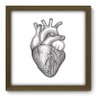 Quadro com Moldura - 33x33 - Coração - N2240 - 1