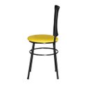 Ver imagem 4 de 2 Cadeiras para Mesa Preta Hawai Preto:amarelo