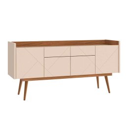 Buffet Veneza 2 Gv 4 Pt Off White e Noce - 1