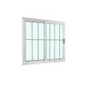 Vitro 2 Folhas 1,00 X 1,20 C/grade Total Alumínio Branco - 2