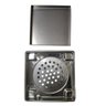 Ralo Oculto Invisivel 15x15 Aço Inox Anti Odor Kit 12 Uni Cozinha Lavanderia Casa Banheiro Lavabo Li - 5
