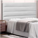 Ver imagem 3 de Cabeceira La Italiana para Cama Box Solteiro 90 Cm Corino Branco - D’Rossi