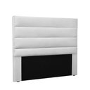 Ver imagem 1 de Cabeceira La Italiana para Cama Box Solteiro 90 Cm Corino Branco - D’Rossi