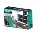 Ver imagem 3 de Suporte Ergonômico Articulado de Mesa para 4 Monitores, Elg, T160nd4, 15"-27", Altura Ajustável