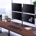 Ver imagem 2 de Suporte Ergonômico Articulado de Mesa para 4 Monitores, Elg, T160nd4, 15"-27", Altura Ajustável