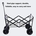 Ver imagem 1 de Carrinho Mao Dobravel Carga Camping Praia Transporte Multiuso 100kg Portatil Acampamento Pesca Viage