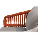 Ver imagem 3 de Poltrona Florença em Alumínio e Corda Náutica Trama Original Terra Cota