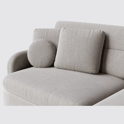Sofá Denver 1,94m em Linho Safira Off White - Home Mobily - 2