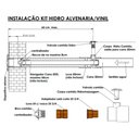 Ver imagem 5 de Canhão e Válvula de Hidromassagem para Piscina de Alvenaria, Vinil e Fibra Completo 50mm