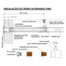 Canhão e Válvula de Hidromassagem para Piscina de Alvenaria, Vinil e Fibra Completo 50mm - 5