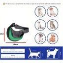 Ver imagem 6 de Bolsa Canguru Cachorro Cao Gato Pet Carregador Mochila Costas Ombros Pequeno Porte Caminhada Lazer C