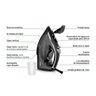 Ferro de Passar a Vapor Philco 320ml Base Cerâmica Pfv70 110v - 5