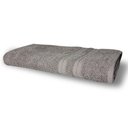 Ver imagem 2 de Kit 5 Toalhas de Banho 430g/m² Grande Grossa 80x150cm Itália Soft - Cinza