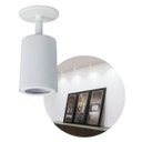 Ver imagem 1 de Mini Spot Sobrepor Usinado C/ Canopla P/ Gu10 Mr16 Tu0018 Technoline St3164-branco