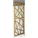 Ver imagem 2 de Painel Vazado Divisória Mdf Roma Crú - 0,60x2,70m