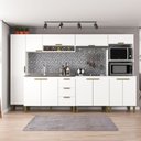 Ver imagem 1 de Cozinha Completa Carol 11 Portas 3 Gavetas Branco - Jcarvalho