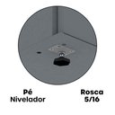 Ver imagem 7 de Armário Baixo para Escritório AB700P25 2 Portas 1 Prateleira MDP BP Grafite Pandin