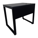 Ver imagem 4 de Escrivaninha Mesa Job Estilo Industrial 0,80x0,60 Mdp 25mm