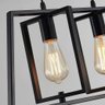 Pendente Três Lâmpadas em Aço Lt-860-4013 E27*3 Bivolt Preto - 2
