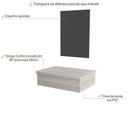 Ver imagem 4 de Conjunto Bancada e Espelheira Ktme602 Preto Ônix Snow