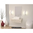 Ver imagem 2 de Conjunto Bancada e Espelheira Ktme602 Preto Ônix Snow