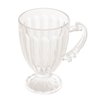 Xícara Taça de Vidro Cristal com Pé Imperial Café 200ml Cafeteira Padaria Expresso Chocolate Quente - 2