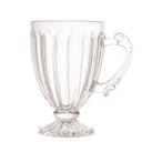Ver imagem 1 de Xícara Taça de Vidro Cristal com Pé Imperial Café 200ml Cafeteira Padaria Expresso Chocolate Quente