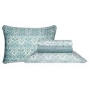 Ver imagem 1 de Jogo de Cama Duplo Casal 4 Peças 140 Fios 250x220cm Florence Realce Premium - Sultan
